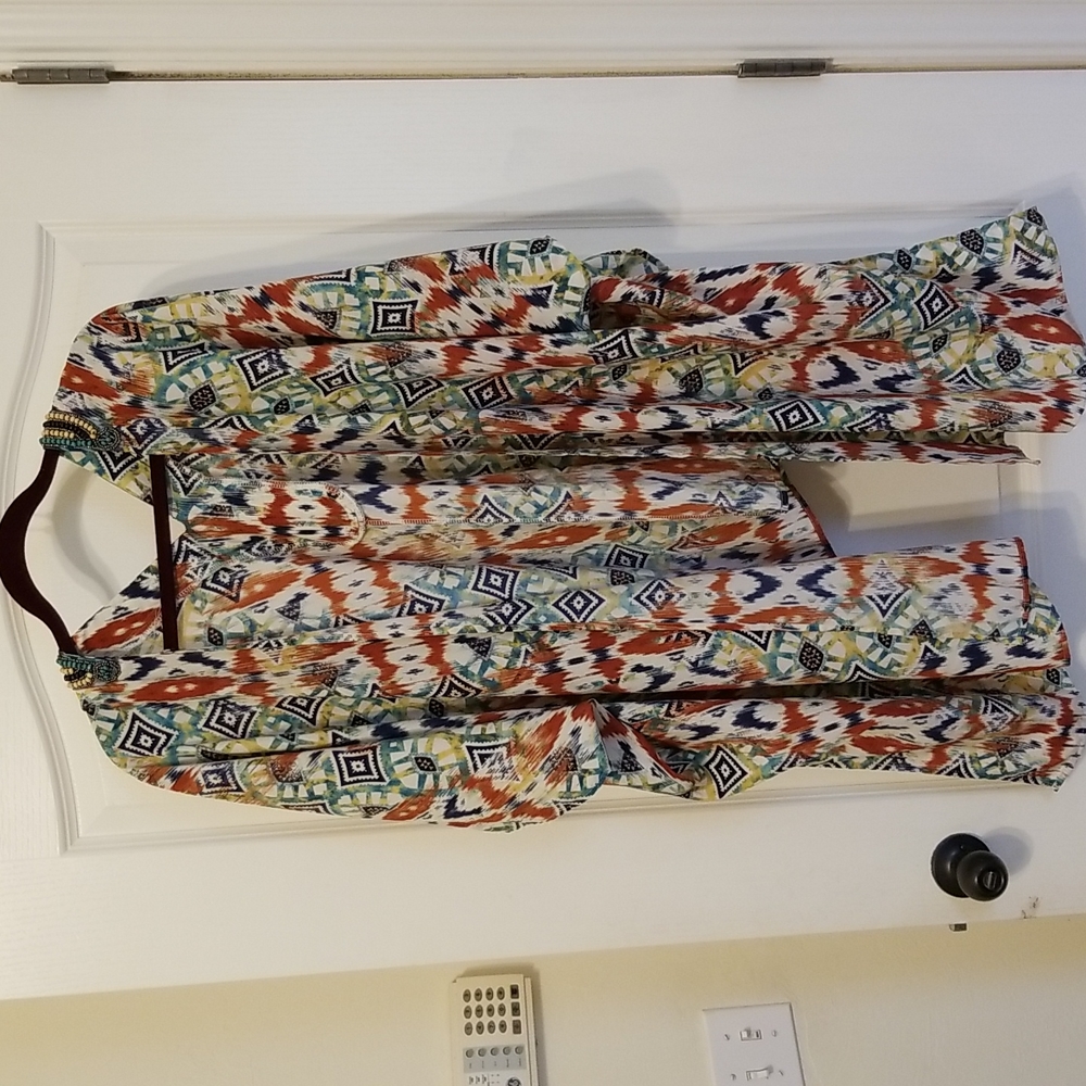 Honey Punch Boho Open Front Kimono